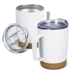 Bardot Vacuum Insulated Stainless Steel Mug with Cork Base