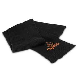 Avalanche Brushed Nylon Scarf with Soft Knit Texture