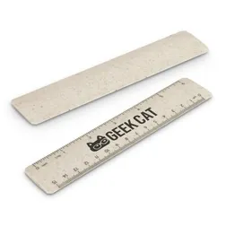 Wheat Straw Fibre Ruler with mm cm Inches