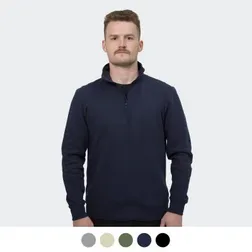 Camden Unisex Quarter Zip Fleece Sweatshirt