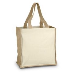 Horus Cotton and Jute Tote Bag 15L Capacity