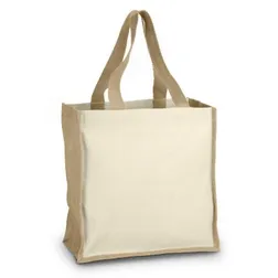 Horus Cotton and Jute Tote Bag 15L Capacity