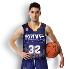 Custom Mens Basketball Top with Moisture Wicking Polyester