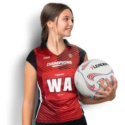 Custom Full Colour Netball Training Bibs with Velcro
