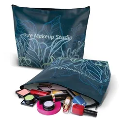 Belle Large Leather Look PU Cosmetic Bag Full Colour