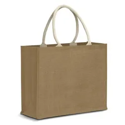Modena Reinforced Corn Starch Jute Tote Bag