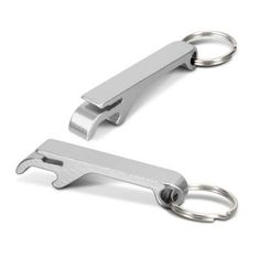 Snappy Aluminium Dual Function Bottle Opener Keyring