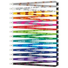 Colour Max Safety Breakaway Lanyard with Full Colour Dye Sublimation