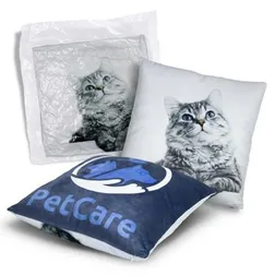 Utopia Square Plush Cushion with Polyester Cover