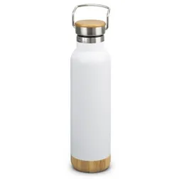 Nomad Bamboo Vacuum Insulated Stainless Steel Water Bottle