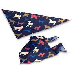 Medium Polyester Pet Bandana Triangle Neck Scarf