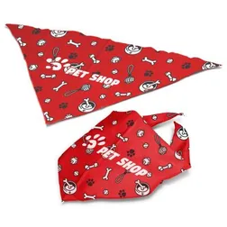 Large Triangle Pet Bandana Polyester Lightweight Bulk Promotional