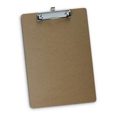 Classic A4 MDF Clipboard with Iron Clamp Wall Hook
