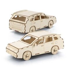 BRANDCRAFT SUV Wooden Model Kit Basswood