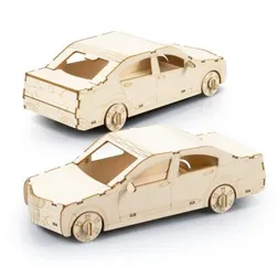 BRANDCRAFT Sedan Car Wooden Model Kit
