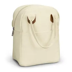 450gsm Cotton Canvas Insulated Lunch Bag with Logo