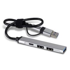 Megabyte Four Port Aluminium USB Hub