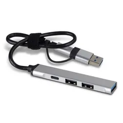 Megabyte Four Port Aluminium USB Hub