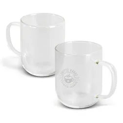 Florence Borosilicate Glass Mug with Black Gift Box