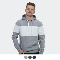 280gsm Brushed Fleece Pullover with Contrasting Panel