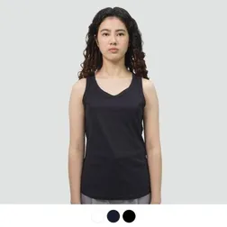 Lightweight Polyester Mesh Ladies Sports Tank Top