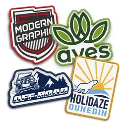 Custom Woven Polyester Patches Up to 100mm