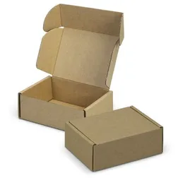 Die Cut E-Flute Corrugated Gift Box with Hinged Locking Lid