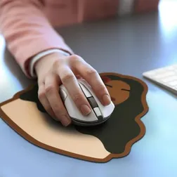 Custom Sublimation Microfibre Mouse Mat with Non-Slip Backing