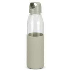 Allure Borosilicate Glass Bottle with Silicone Sleeve