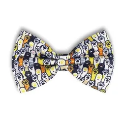 Amigo Polyester Pet Bow Tie with Elastic Collar Loops