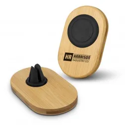 Bamboo Magnetic Air Vent Mount for Cars