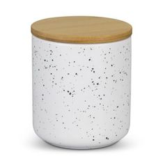 NATURA Vanilla Aromatherapy Candle with Ceramic Vessel and Bamboo Lid