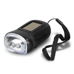 Dynamo Solar Crank Rechargeable Emergency Torch