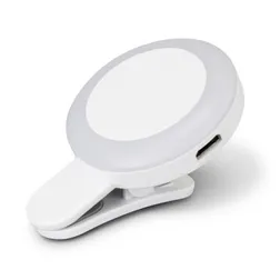 Halo Rechargeable Clip On LED Mobile Phone Ring Light