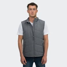 Newport Mens Recycled Insulation Puffer Vest with Hood