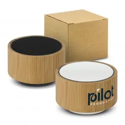 Bamboo Bluetooth Speaker with Rhythm Lighting