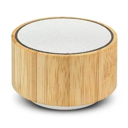 Bamboo Bluetooth Speaker with Rhythm Responsive Lighting