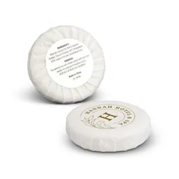 Individually Wrapped Travel Soaps with Vanilla