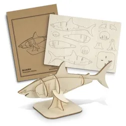 BRANDCRAFT Shark Laser Cut Basswood Model Kit