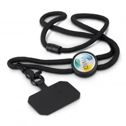 Polyester Phone Strap Lanyard With Slider