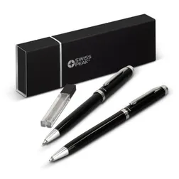 Swiss Peak Luzern Executive Stainless Steel Pen and Pencil Gift Set