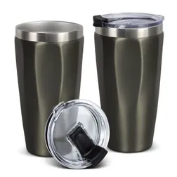 Calypso Recycled Stainless Steel Vacuum Tumbler with Flip Lid