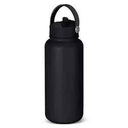 1 Litre Insulated Stainless Steel Flip Straw Bottle