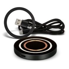 Arc Magnetic Wireless Charger Aluminium Tempered Glass