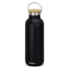 Frontier Roam Recycled Stainless Steel Vacuum Bottle With Bamboo Lid