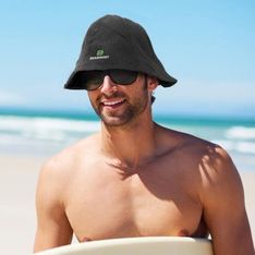 Byron Cotton Drill Bucket Hat with Foldable Brim
