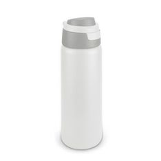 Spyro Recycled Stainless Steel Vacuum Bottle with Flip Top