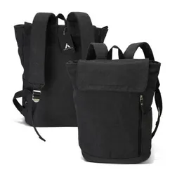 Washed Canvas Backpack with Padded Device Sleeve
