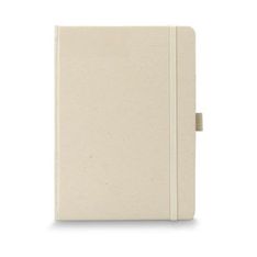 Terra Recycled Hard Cover A5 Notebook with Elastic Closure