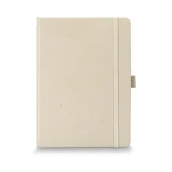 Terra Recycled Hard Cover A5 Notebook with Elastic Closure